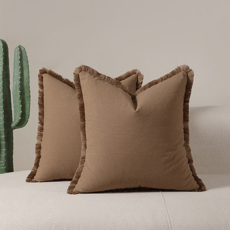 Mocha brown thickened