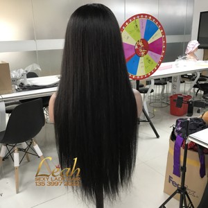 Sourced From One Single Donor 100% Unprocessed Human Hair Pre-plucked Small Knot HD Lace Frontal Loose Wave <strong>Wig</strong> for Party - Product Image 2