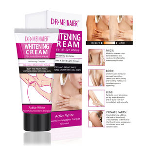 Crème éclaircissante DR.MEINAIER 60ml Soin <span class=keywords><strong>hydratant</strong></span> biologique pour le corps pour les zones sensibles Tous types de <span class=keywords><strong>peau</strong></span> M - Product Image 4