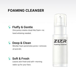 Oem Vegan Organic Anti-Wrinkle Oil Control Foam Facial Cleanser for Women with Amino Acid Mineral All Skin Types for Fragrance - Product Image 2