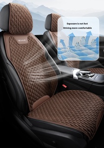 Özel Kırmızı Lüks Tam Set Araba Koltuk Minderleri 10 Parça Evrensel Su Geçirmez PU Deri Koltuk Kılıfları Honda ve Ford Arabalar için - Product Image 3