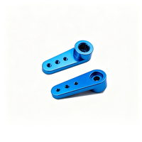 Bras de servo métallique demi-taille GDW 25T, mini-corne de servo spéciale pour pièces de servo de planeur RC DS1906-A DS1906-B
