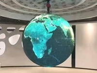 Display LED Sferico per Esterni IP65 Impermeabile P5 ad Alta Luminosità Leggibile alla Luce Solare per Piazze Pubbliche e Parchi Tematici