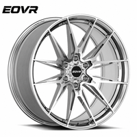 Rines EVOR Forjados OEM Cromados Cóncavos con Borde Profundo de 17 19 20 21 22 Pulgadas para Autos Deportivos AUDI, Tesla, BMW, Urus, Nissan