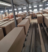 Panneau MDF poli de luxe à haute planéité, sans joint, pour l'aménagement intérieur traditionnel et commercial