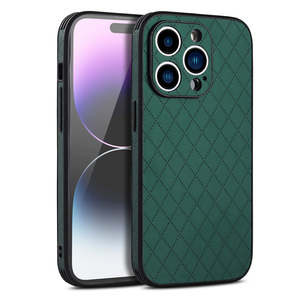 Custodia per telefono intelligente con motivo a rombo <span class=keywords><strong>iphone</strong></span> <span class=keywords><strong>14</strong></span> elegante Cover posteriore per telefono <span class=keywords><strong>cellulare</strong></span> di lusso per <span class=keywords><strong>iphone</strong></span> 11 12 13 <span class=keywords><strong>14</strong></span> - Product Image 1