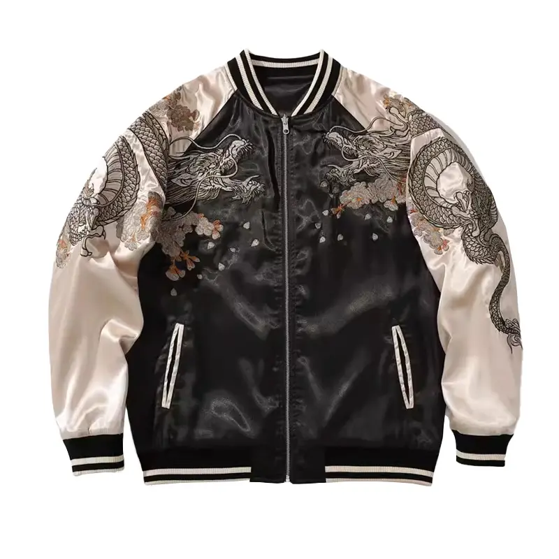 Starter Street High Quality Wear Letterman Embroidered Jacket Bomber Varsity Jackets For Men