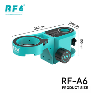Innovativo Supporto per Microscopio RF4 <span class=keywords><strong>A6</strong></span> 2-in-1 con Design Anti-vibrazione, Luci LED Integrate, Distanza di Lavoro Estesa, Supporto in Metallo per Telefono <span class=keywords><strong>Cellulare</strong></span> - Product Image 6