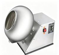Machine à enrober les granulés alimentaires à haute efficacité pour l'usine de transformation de bonbons