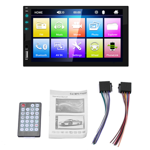 7080 Màn Hình Cảm Ứng Toàn Màn Hình Carplay Android Tự Động FM/SD/USB/Bluetooth 7 Inch Hai 2 Din Mp5 Video Máy Phát Thanh DVD Xe Hơi - Product Image 5
