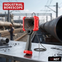 360 °   Endoscope industriel articulé 3,9 mm Full HD 1080P 2 m IP67 pour l'inspection des conduites ferroviaires, certifié CE