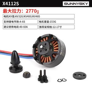 Motor sin Escobillas Original Sunnysky X4112S KV320 KV400 KV485 para Aeronaves Multirrotor, 6S Lipo, 375W - Product Image 6