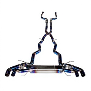 Système d'échappement en titane Vortex Performance compatible avec BMW M760Li 6.6T V12 2018-2024, mise à niveau sonore Valvetronic, tuyau de réglage Catback - Product Image 1