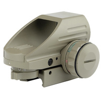 Lunette de visée tactique compacte HD103 TAN de haute qualité avec points rouge et vert pour la chasse et les compétitions en plein air