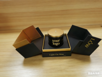 Boîtes cadeaux personnalisées pour bougies de luxe, design de logo personnalisé, ruban, fermeture magnétique, matériaux recyclés écologiques