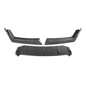Lèvre avant, jupes latérales, diffuseur arrière, séparateurs, embout d'échappement en fibre de carbone véritable, style 760 pour <span class=keywords><strong>BMW</strong></span> Série <span class=keywords><strong>7</strong></span> <span class=keywords><strong>G70</strong></span> 4 portes 2023+ - Product Image 6