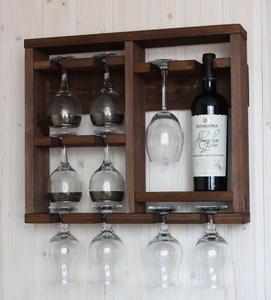 JUNJI in legno rustico controsoffitto portabottiglie <span class=keywords><strong>da</strong></span> vino supporto a <span class=keywords><strong>parete</strong></span> portabottiglie portabottiglie per vino - Product Image 6