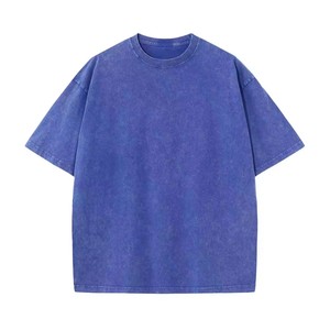 เสื้อยืดผู้ชายโอเวอร์ไซส์ผ้าฝ้าย100% วินเทจสูง & ใหญ่ - Product Image 3
