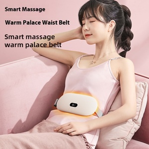 Cinturón de masaje lumbar con compresa caliente para el dolor menstrual y de estómago, con pantalla digital y uso transfronterizo - Product Image 5