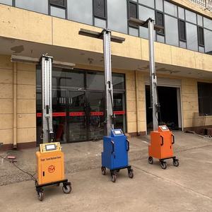 石膏スプレー塗装機 自動垂直壁ロボット セメントパテコンクリート噴霧レンダリング機 - Product Image 5