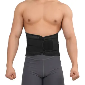 Back Brace Support Belt with 3 Types of Removable Pad for Men & Women Lower Back Pain Relief