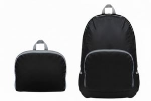 Fashion <b>Foldable</b> <b>Backpack</b> Lightweight Water-Resistant Ripstop Nylon Daypack Compact Unisex Travel Bag Outdoor - Product Image 5