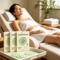 Fabricant chinois de patchs pour le bien-être de l'abdomen à base de Moringa, à base de plantes naturelles, favorise le métabolisme, apaise les ballonnements, soins de santé quotidiens