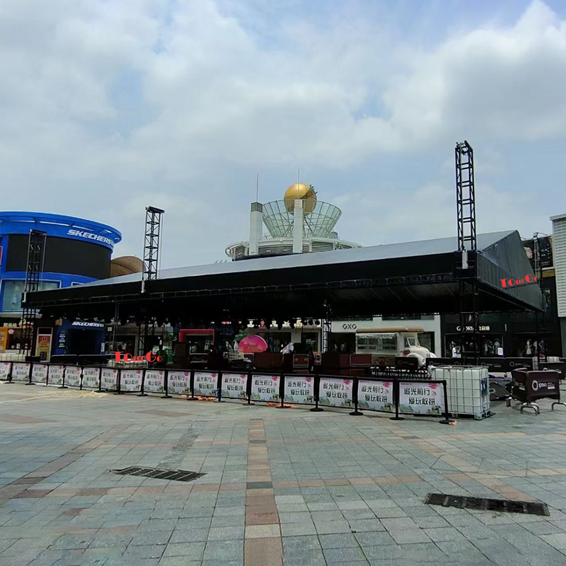Wholesale Outdoor Stage Lighting Event Concert Truss with Triangle Arched Roof Truss System