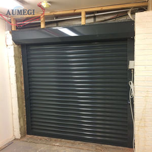 Rodillo de puerta de garaje eléctrico de operación motorizada eléctrica AUMEGI/tambor protección anticorrosión puerta enrollable de Pvc - Product Image 4