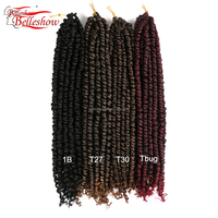 Vente chaude synthétique tressage extension de cheveux Freetress prix de gros gris doux Passion Twist cheveux