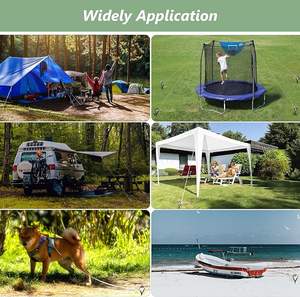 Kit d'<span class=keywords><strong>ancrage</strong></span> au sol en métal GroundSpiral Blade, crochets, piquets anti-vent, pour sécuriser les animaux, les trampolines, les abris d'arbres, les tentes, les auvents, les balançoires - Product Image 6