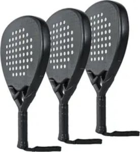 Raquette de padel légère, respirante et portable en fibre de carbone 3K12K18K, design personnalisé pour le tennis de plage - Product Image 1