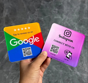 13.56MHz NFC タッププレートスマート RFID 名刺非接触ホテル会員カード 213/215/216 チップ防水 - Product Image 5