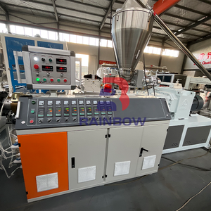 Wpc PE PVC gỗ nhựa hồ sơ/decking/khung cửa/Panel tường/sàn hàng rào bài cửa sổ đùn đùn Máy làm - Product Image 2