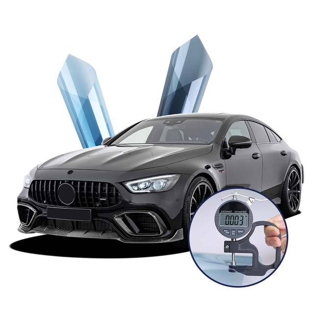 Home Office Car Tinted 1.52x30m Solar Protection 2Ply Window Film 5%-70%VLT Window Tint 100% UV Rejection Nano Ceramic Tint