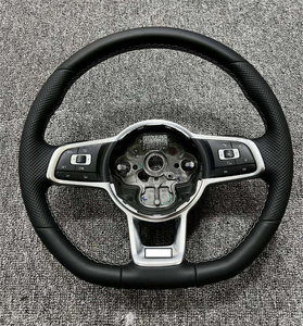 พวงมาลัยกีฬาคุณภาพสูงสำหรับรถยนต์ VW <span class=keywords><strong>Golf</strong></span> 6 7 8 GTI <span class=keywords><strong>R</strong></span> <span class=keywords><strong>Line</strong></span> Polo Tiguan Passat CC <span class=keywords><strong>Scirocco</strong></span> Jetta MK5 MK6 MK7 MK8 <span class=keywords><strong>Scirocco</strong></span> - Product Image 1