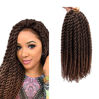 Vente en gros de tresses tressées Vendeurs Cheveux de déesse Locs Boîte en désordre Tresses Crochet Bohême pré-étiré Faux cheveux crochetés