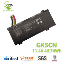 Batterie d'ordinateur portable de haute qualité GK5CN-00-13-3S1P-0 pour MECHREVO X8TI Plus X8Ti-G X9TI-S X10Ti ERAZER X6805 GK5CN5Z GK7CN6S GK5CN4Z