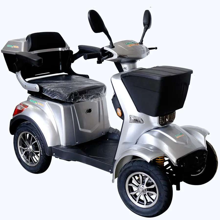 10 inch four wheel moped mobility scooters electric 4 wheel drive