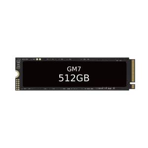 GM7 512GB M.2 2280 SSD, PCIe 4.0 NVMe 2.0, ความเร็วในการอ่านสูงสุด 7400MB/s และความเร็วในการเขียน 6500MB/s, พร้อมแคช SLC ในตัวและแฟลช TLC ที่เชื่อถือได้ - Product Image 1