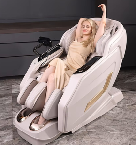 2025 C86 usine OEM 4D Shiatsu électrique en cuir PU corps complet zéro gravité Spa fauteuil de Massage Smart AI commande vocale Bluetooth - Product Image 3