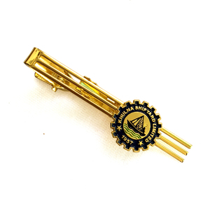 金属タイクリップブラスステンレス亜鉛合金ユニークなネクタイピン結婚式用金属タイバー - Product Image 1
