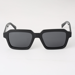 Lunettes de soleil carrées en acétate pour femmes, monture intégrale, verres polarisés, protection UV400, style tendance, en stock - Product Image 2