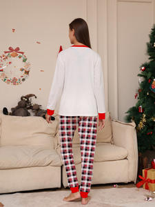 Pijama familiar con estampado Floral <span class=keywords><strong>de</strong></span> alce <span class=keywords><strong>de</strong></span> Año Nuevo 2025, ropa <span class=keywords><strong>de</strong></span> casa con cintura elástica para Casual y moda para otoño, Primavera, <span class=keywords><strong>Navidad</strong></span> a juego - Product Image 6