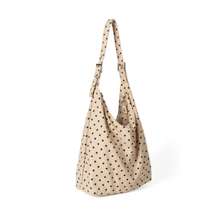 Korean-style Laid-<b>back</b> Casual Polka-dot Pillow Shape Nylon Lady Waterproof Lightweight Bag Indie Design Trendy Stylish Versatile - Product Image 1