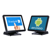 Sistema POS todo en uno con pantalla táctil, sistema de punto de venta para restaurante, Windows/Android, software de terminal POS, tienda, caja registradora pos