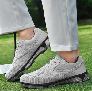 Zapatos de Golf con Tacos para Hombre, Diseño OEM Personalizado, Profesionales, Nuevos, Impermeables, con Forro de Malla, para Todas las Estaciones - Product Image 6