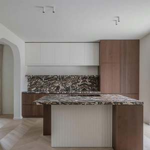 Paneles de Madera de Lujo para Villas, Paneles de Pared de Alta Gama para Interiores, Paneles de Madera Clásicos de Color Marrón al por Mayor - Product Image 6