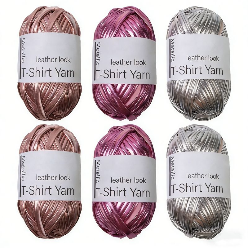 one solid color yarn