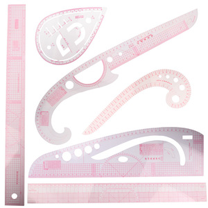 Juego de reglas de costura transparentes con <span class=keywords><strong>curva</strong></span> francesa, reglas flexibles de PVC <span class=keywords><strong>para</strong></span> acolchado, confección de vestidos, sastrería y creación de patrones - Product Image 4